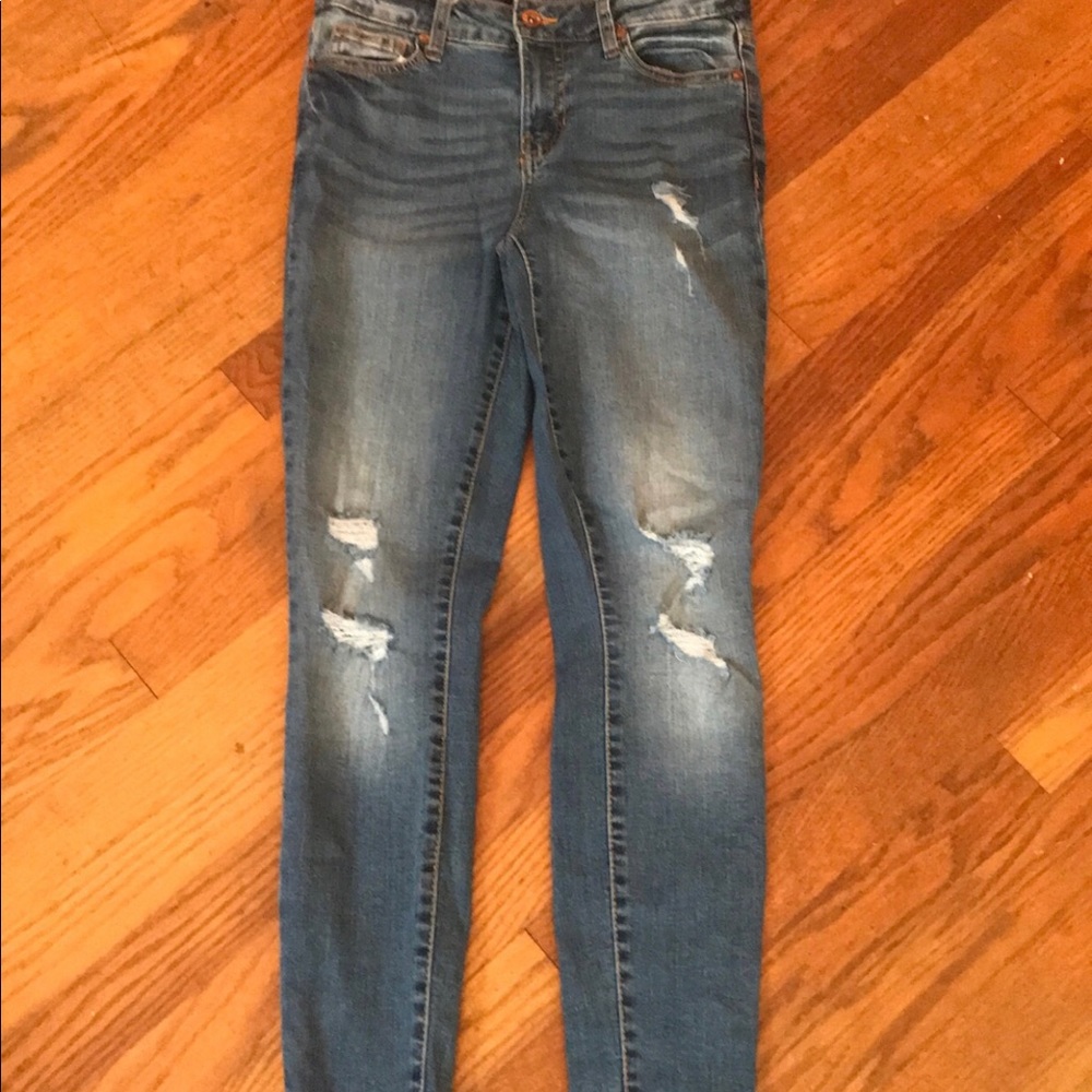 Kendall and Kylie jeans